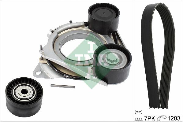 INA 529 0363 10 - Keilrippenriemensatz parts5.com