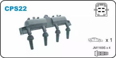 Janmor CPS22 - Ignition Coil parts5.com