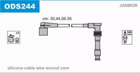 Janmor ODS244 - Set cablaj aprinder parts5.com