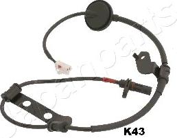 Japanparts ABS-K43 - Senzor, stevilo obratov kolesa parts5.com