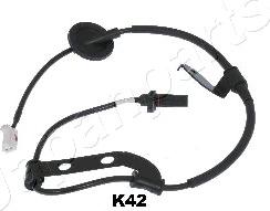 Japanparts ABS-K42 - Senzor, stevilo obratov kolesa parts5.com