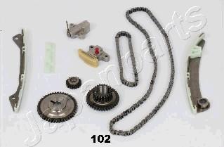 Japanparts KDK-102 - Комплект ангренажна верига parts5.com