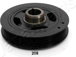 Japanparts PU-208 - Poulie, vilebrequin parts5.com