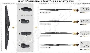 Japanparts SS-X35R - Limpiaparabrisas parts5.com