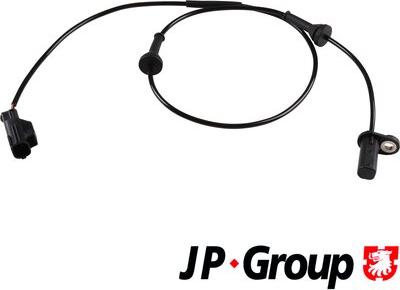 JP Group 4997104370 - Sensor, wheel speed parts5.com