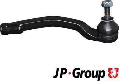 JP Group 4344601280 - Накрайник на напречна кормилна щанга parts5.com