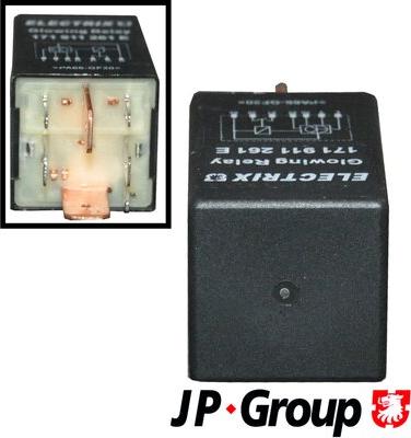 JP Group 1199206600 - Relee, Hõõgsüsteem parts5.com