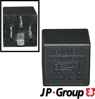 JP Group 1199208400 - Przekaźnik systemu ostrzegawczego parts5.com