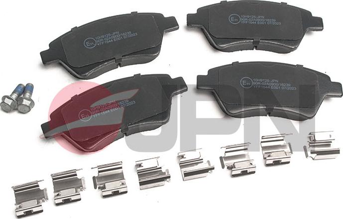 JPN 10H9125-JPN - Brake Pad Set, disc brake parts5.com