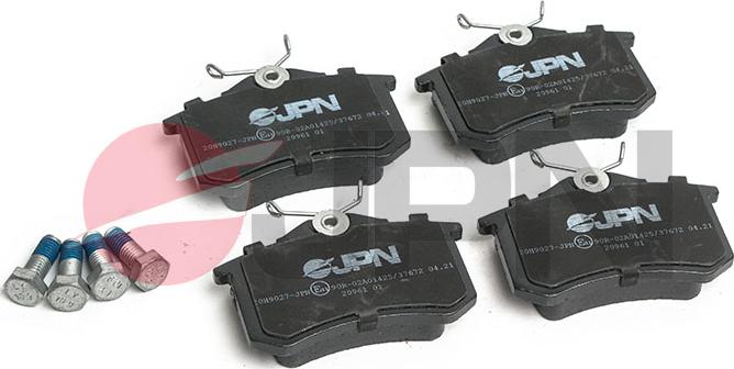 JPN 20H9027-JPN - Brake Pad Set, disc brake parts5.com