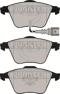 KRAFT AUTOMOTIVE 6000426 - Brake Pad Set, disc brake parts5.com