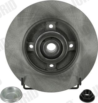 Jurid 562373J-1 - Disque de frein parts5.com