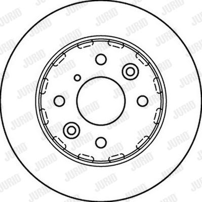 Blue Print ADG04342 - Disc frana parts5.com