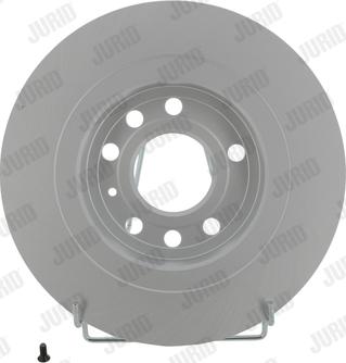 Jurid 562229JC - Disc frana parts5.com