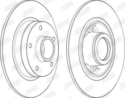 A.B.S. 18140 - Brzdový kotouč parts5.com