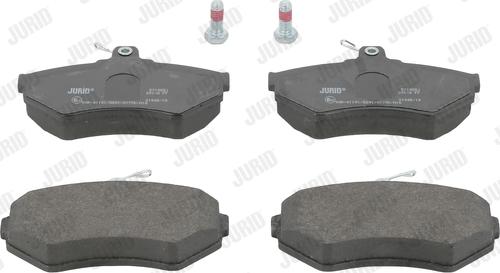 Jurid 571955J - Set placute frana,frana disc parts5.com