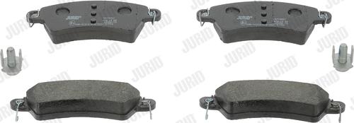 Jurid 571965J - Sada brzdových destiček, kotoučová brzda parts5.com