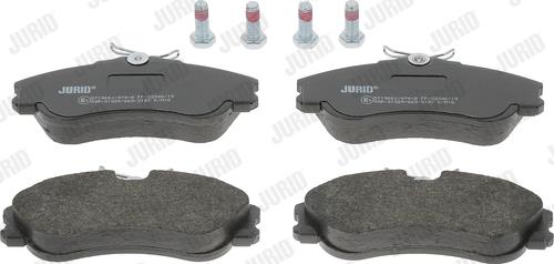 Jurid 571966J - Set placute frana,frana disc parts5.com