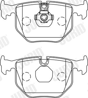 Jurid 571918J - Set placute frana,frana disc parts5.com