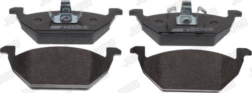 Jurid 571985J - Set placute frana,frana disc parts5.com