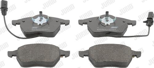 Jurid 571982J - Set placute frana,frana disc parts5.com