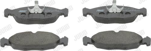 Jurid 571924J - Sada brzdových destiček, kotoučová brzda parts5.com