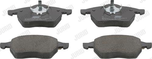 Jurid 571921J - Set placute frana,frana disc parts5.com