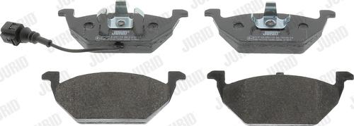 Jurid 571971J - Brake Pad Set, disc brake parts5.com