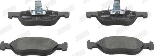 Jurid 571973J - Brake Pad Set, disc brake parts5.com