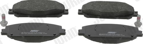 Jurid 573900J - Set placute frana,frana disc parts5.com