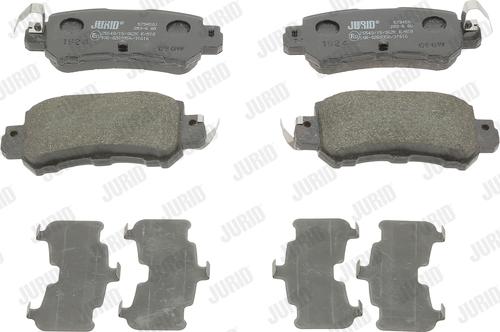 Jurid 573450J - Set placute frana,frana disc parts5.com