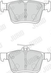 Jurid 573409J - Komplet kočnih obloga, disk kočnica parts5.com