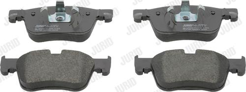 Jurid 573621J - Set placute frana,frana disc parts5.com