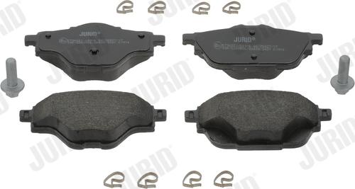 Jurid 573622J - Set placute frana,frana disc parts5.com