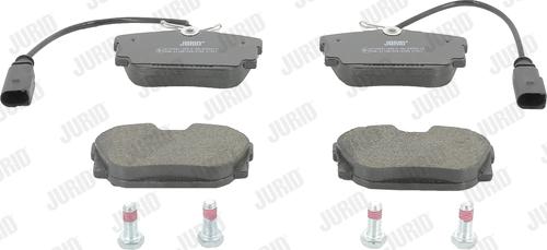 Jurid 573049J - Brake Pad Set, disc brake parts5.com