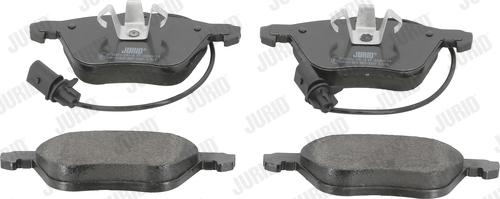 Jurid 573047J - Set placute frana,frana disc parts5.com