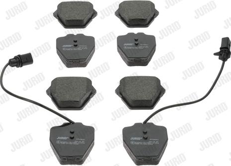 Jurid 573064J - Set placute frana,frana disc parts5.com