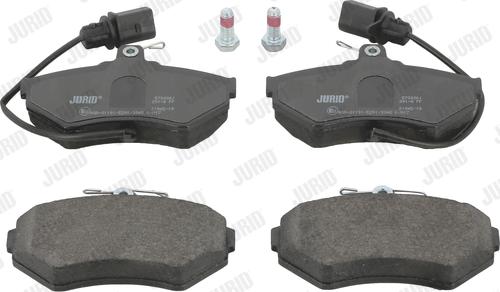 Jurid 573006J - Set placute frana,frana disc parts5.com