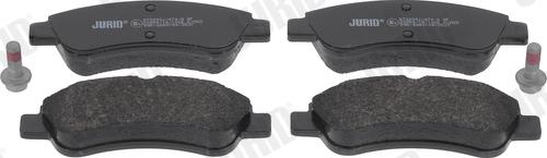 Jurid 573030J - Brake Pad Set, disc brake parts5.com