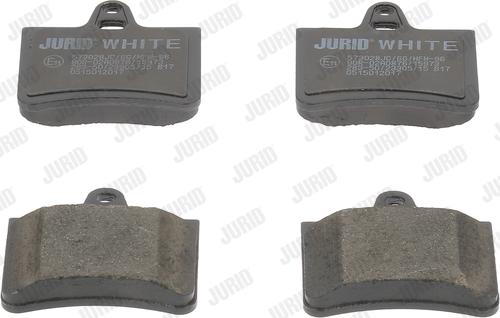 Jurid 573028JC - Set placute frana,frana disc parts5.com