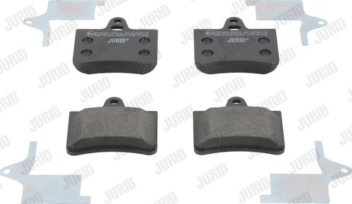 Jurid 573028J - Set placute frana,frana disc parts5.com