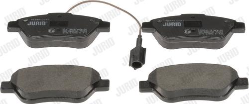 Jurid 573074D - Set placute frana,frana disc parts5.com