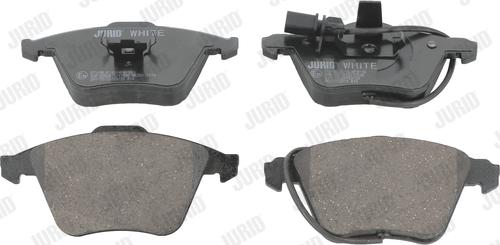 Jurid 573196JC - Brake Pad Set, disc brake parts5.com