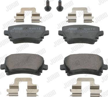 Jurid 573158JC - Sada brzdových destiček, kotoučová brzda parts5.com