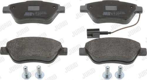 Jurid 573164J - Brake Pad Set, disc brake parts5.com