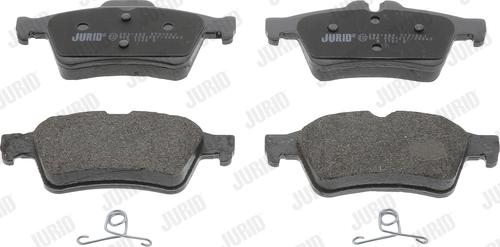 Jurid 573186J - Brake Pad Set, disc brake parts5.com