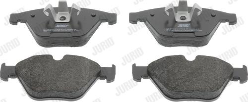 Jurid 573181J - Set placute frana,frana disc parts5.com