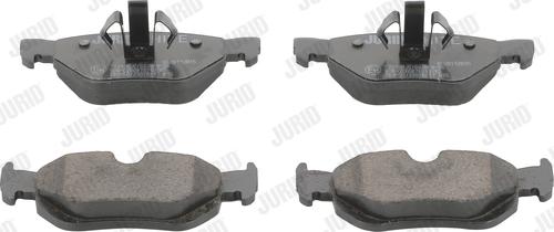 Jurid 573139JC - Set placute frana,frana disc parts5.com