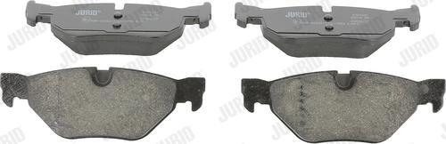 Jurid 573139J - Set placute frana,frana disc parts5.com