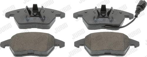 Jurid 573128JC - Σετ τακάκια, δισκόφρενα parts5.com